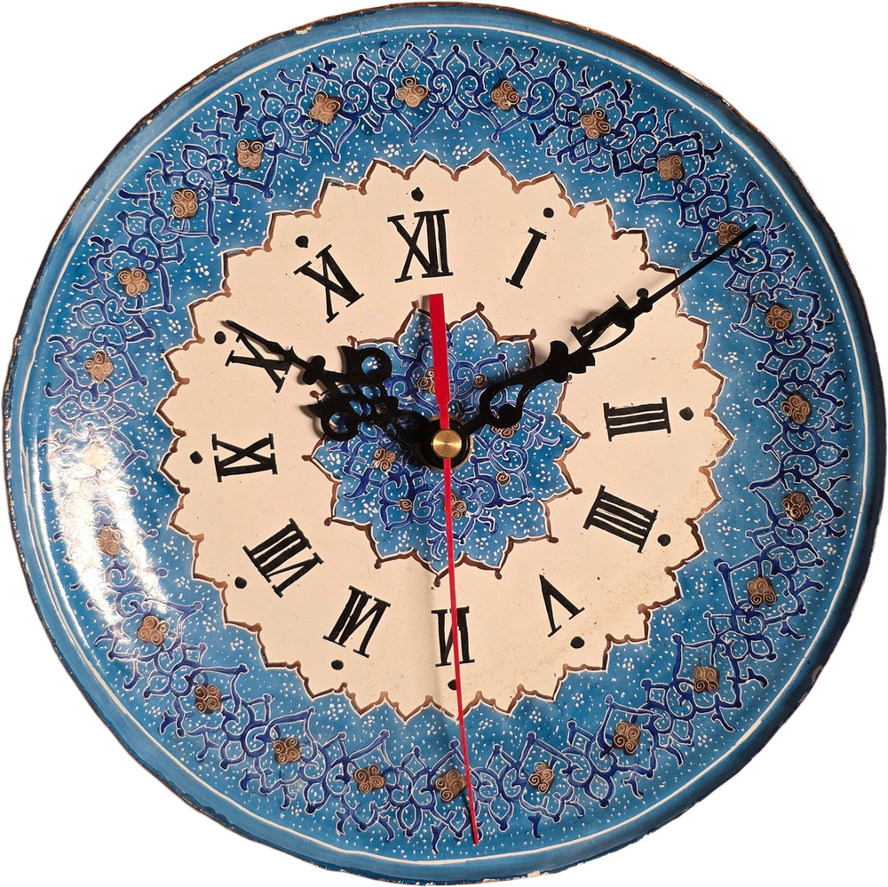 L'Ora di Isfahan: orologio da parete rotondo, vista principale scontornata