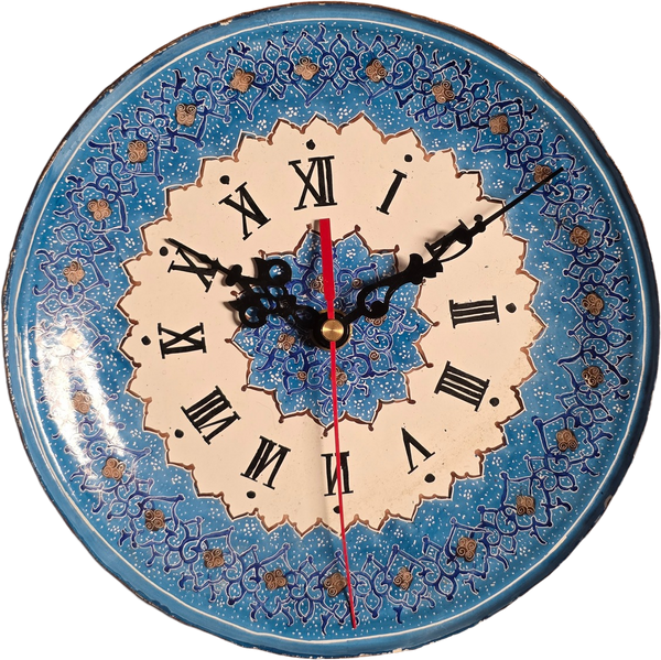 L'Ora di Isfahan: orologio da parete rotondo, vista principale scontornata