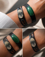 I due bracciali in cuoio — la fotografia in bottega